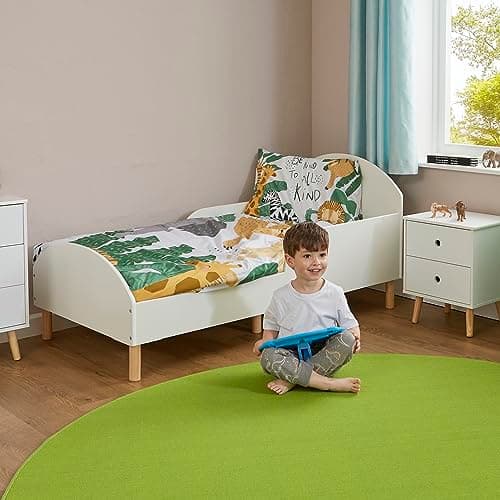 Image of Liberty House Toys Kids White Toddler Bed