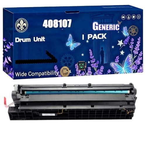 Image of 408107 Drum Unit Compatible for Ricoh SP 8400 SP 8400 DN SP 8400 DTE SP 8400 Series Printers, Black High Yield 100000 Pages Printer Accessories (1 Pack Black)