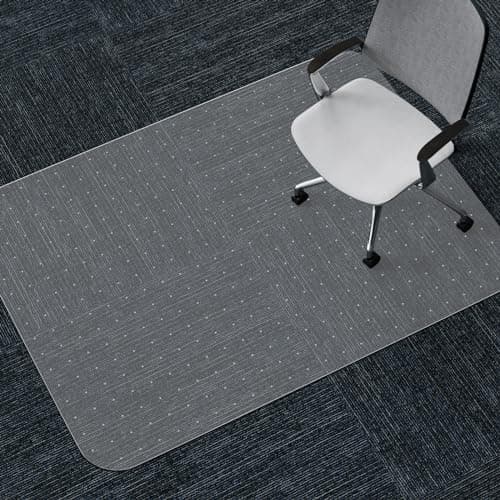 Image of WASJOYE Office Chair Mat Carpet 90x120 cm Carpet Protector