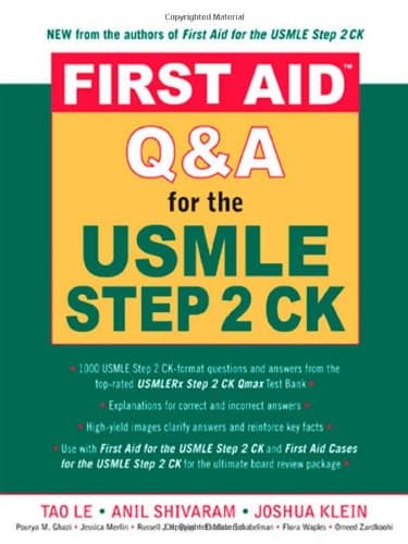 Image of First Aid Q&A for the USMLE Step 2 CK (First Aid Series) by Tao Le (2007-09-19)