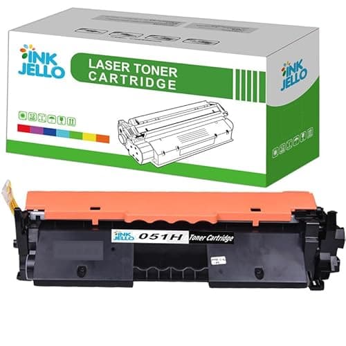 Image of Inkjello 051H Toner Cartridge Replacement for Canon i-SENSYS LBP162dw MF264dw MF267dw MF269dw Black (1 Pack)
