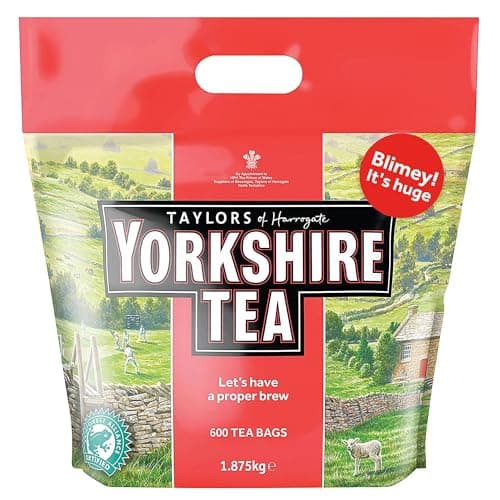 Image of Yorkshire Tea, Total 600 Tea Bags, (Pack of 1.875 kg)