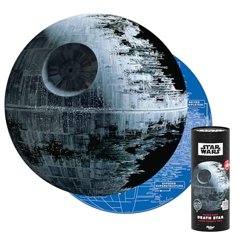 Image of Star Wars Death Star Jigsaw Puzzle and Trivia: 1000 pieces
