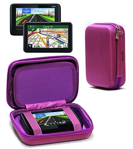 Image of Navitech Purple Premium Travel Hard Carry Case Cover Sleeve Compatible With The Nintendo 3DS XL & 3DS