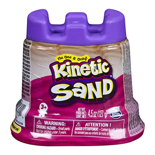 Image of Kinetic Sand Mini Play Tower with Sand - Pink, 141 g