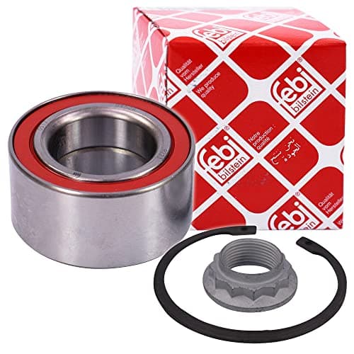 Image of febi bilstein 21996 Wheel Bearing Kit with axle nut and circlip, pack of one