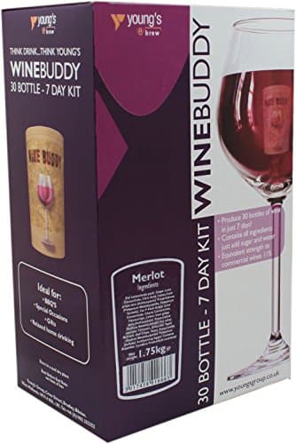 Image of Home Brew & Wine Making - Winebuddy 30 Bottle Red Wine Refill - Merlot Ingredient Kit