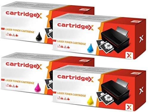 Image of Cartridgex 4 Compatible Toner Cartridge Set Replacement for 130A HP LaserJet Pro MFP M176 M177fw Printer