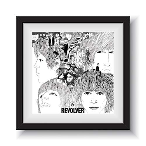 Image of Printshop The Beatles - Revolver - Framed Album Cover