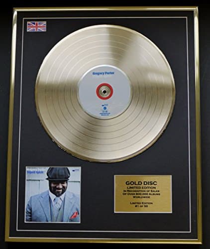 Image of GREGORY PORTER/Cd Gold Disc Record Limited Edition/LIQUID SPIRIT