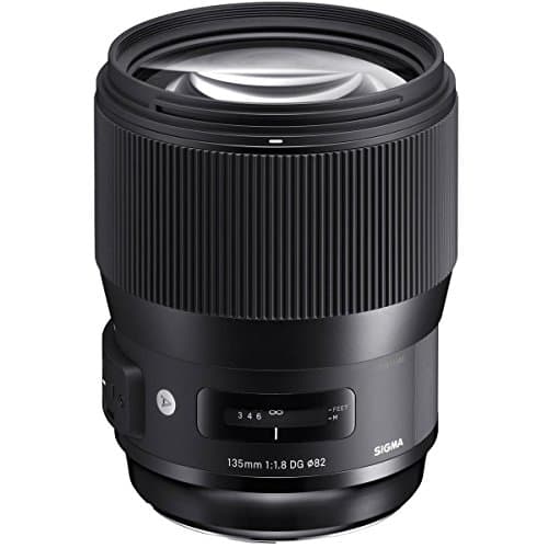 Image of Sigma 135 mm F1.8 DG HSM Lens - Black