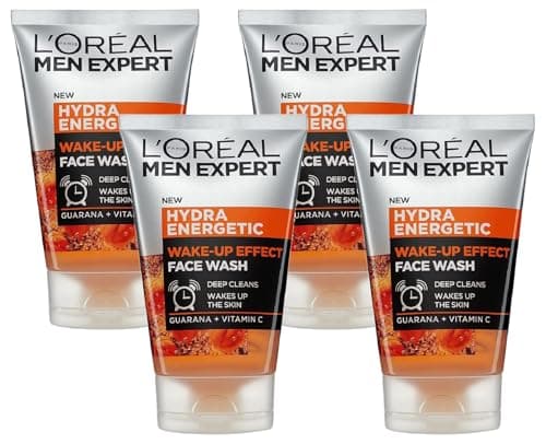 Image of L'Oreal Paris Men Expert Hydra Energetic Wash, 100ml (Pack of 4)