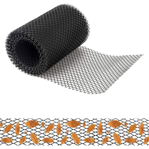 Image of Lizzy Gutter Guard Mesh Roll 2M x 160MM – Flexible Drain Cover Mesh for Leaves & Debris Protection, Roof Gutter Mesh Guard, Easy Cut Install Gutter Protection for Home Outdoor Use