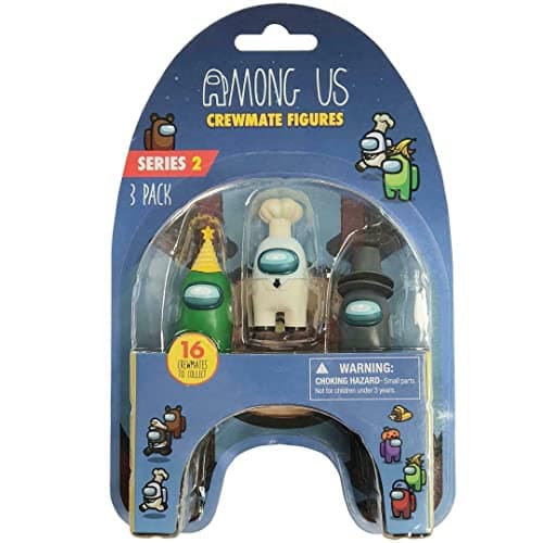 Image of Among Us 3-Pack of Crewmate Figures (Set 2)