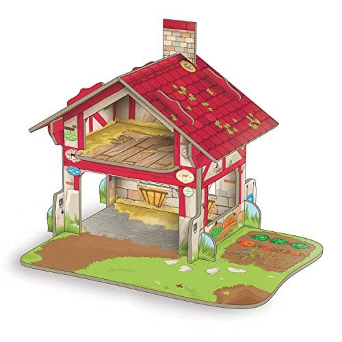 Image of Papo - Mini Farm Playset Toy for Kids - Ages 3+ - Farm Life Collection - Creative Play Farming World - Gift Idea Toy for Girls and Boys