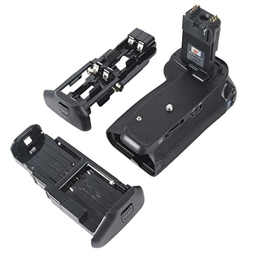 Image of DSTE® Pro BG-E14 Vertical Battery Grip for Canon EOS 70D SLR Digital Camera as LP-E6