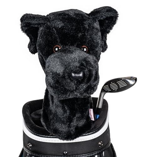 Image of Daphne's Novely Headcover - Black Labrador