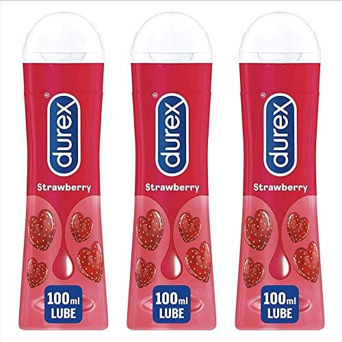 Image of Durex - Strawberry Lube - 100ml x 3
