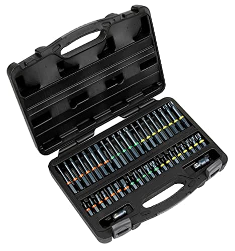 Image of Sealey AK21901 42pc 3/8" & 1/2"Sq Drive Impact TRX-Star*/Hex/Spline Bit Set