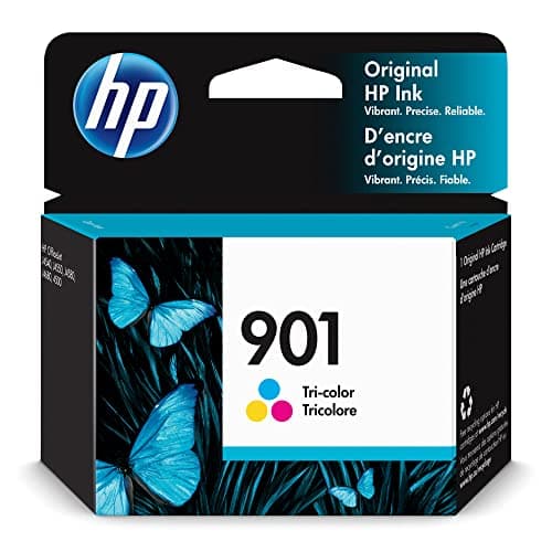 Image of HP 901 Tri-Colour Officejet Ink Cartridge, 15-32°C, 60g, 50g