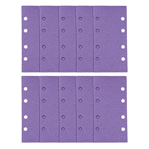 Image of Trend Zirconium 1/3 Sheet 93 x 185mm 80 Grit Sanding Sheets, AB/THD/80Z, Pack of 10