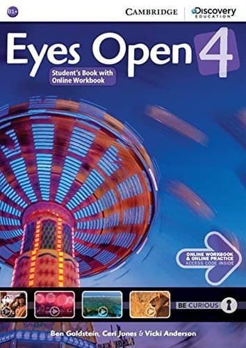 Image of Eyes Open Level 4 Student's Book with Online Workbook and Online Practice by Ben Goldstein (2015-07-09)