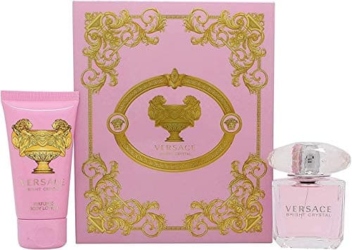 Image of Versace Bright Crystal EDT Spray 30 ml and Perfumed Body Lotion 50 ml