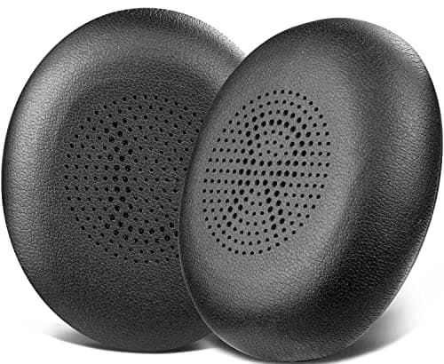 Image of SOULWIT Earpads Replacement for Jabra Evolve2 65 (65MS 65UC USB)/Evolve2 40 (40UC 40MS USB)/Elite 45h On-Ear Wireless Headset, Ear Pads Cushions with Softer Protein Leather
