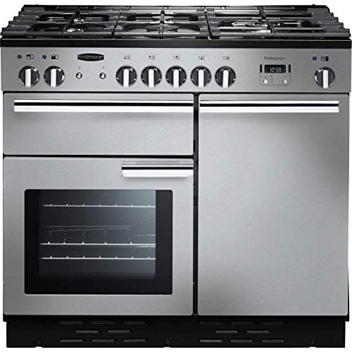 Image of Rangemaster Professional Plus PROP100DFFSS/C 100cm Dual Fuel Range Cooker - Stainless Steel