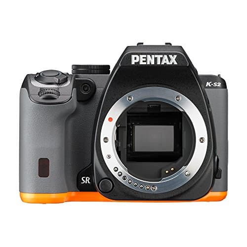 Image of Ricoh Pentax K-S2 Digital SLR Camera, 20.12MP, 3" LCD, Electronic Viewfinder, 5.5 fps, K-Mount, Black