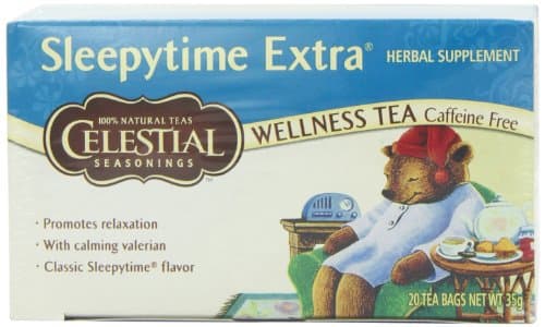 Image of Celestial Seasonings Sleepytime Extra 20 Teabags (Pack of 2, Total 40 Teabags