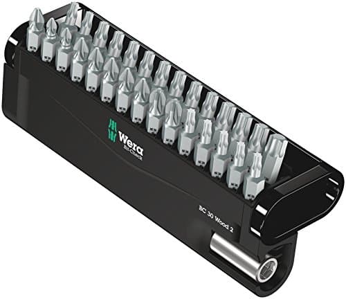 Image of Wera 05057432001 Bit Assortment, Bit-Check 30 Wood 2, 30 Pieces