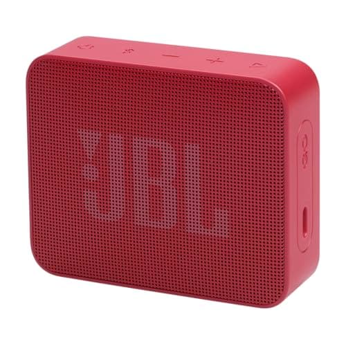 Image of JBL GO Essential 2, Portable Bluetooth Speaker with Original Pro Sound, Up to 5 Hours of Battery Life, IP67 Waterproof Design, Red