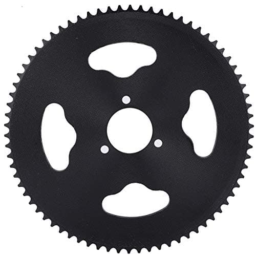 Image of Nikou Motorcycle Rear Chain Sprocket, Lightweight T8F 74T Tooth 35MM Steel Rear Sprocket Stable Motorcycle Replacement Accessories