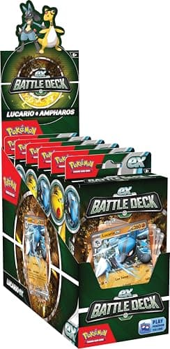 Image of Esdevium Pokemon Tcg Lucario/Ampharos Ex Battle Deck