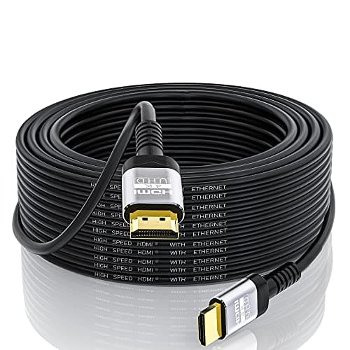 Image of Soonsoonic 4K HDMI Cable 15M | 18Gbps Ultra High Speed HDMI 2.0 Cable & 4K@60Hz HDR 3D ARC HDCP2.2 Ethernet HDMI Cable | for UHD TV Monitor Laptop Xbox PS4/PS5 ect
