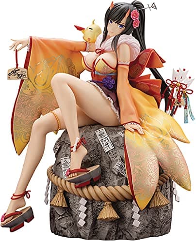 Image of Kotobukiya Azur Lane: Ryuuhou (Firebird's New Year Dance) PVC Statue, Multicolor