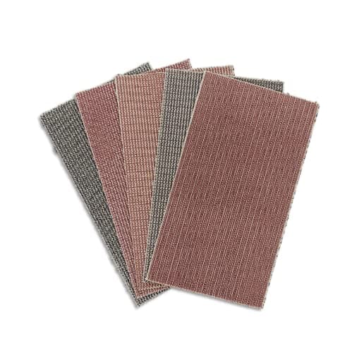Image of 81x 133mm PRONET MaxNet Sanding Sheets for Festool RTS 400 BOSCH GSS160 P80-320 (Mixed Grit (50 Sheets))