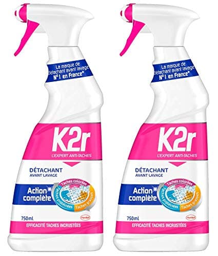 Image of K2r - pre-wash Stain Remover Spray Bottle - 750ml - Pack of 2