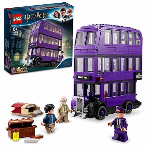 Image of LEGO Harry Potter and The Prisoner of Azkaban Knight Bus 75957 Building Kit, Toy for 8+ Year Old Boys and Girls, 2019