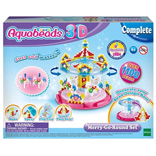 Image of Aquabeads 3D Merry-Go-Round Set, Art & craft Bead kit 31364