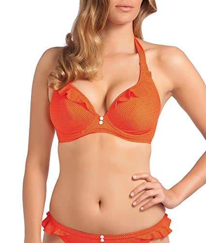 Image of Freya Swim Womens Cherish UW Banded Halter Bikini Top size 28F in Blues