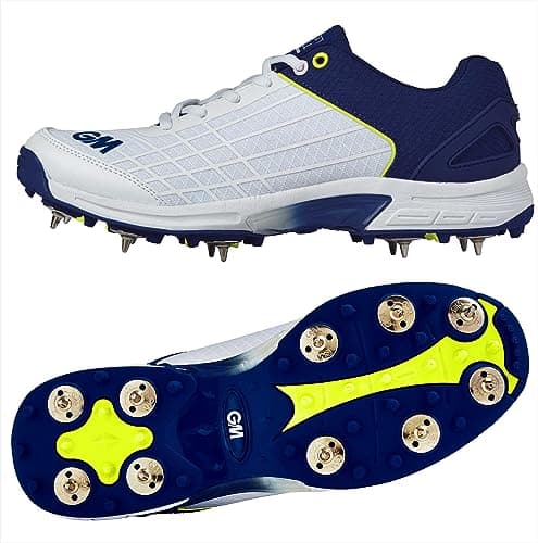 Image of 2022 G&M ORIGINAL CRICKET SHOE SPIKES - NEW (UK 10), White