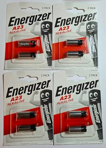 Image of 2X Twin Pack - 2 x Energizer A23 MN21 LRV08 GP23A 12v Alkaline batteries