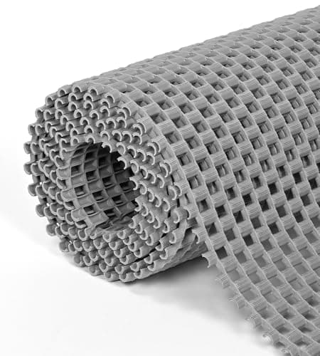 Image of jxgzyy Drainage Mat for Indoor Outdoor, Cuttable Non-Slip Mat Roll 300x90cm, 6mm Thick PVC Pool Mat, Commercial Floor Mat for Restaurant, Bathroom, Garden, Garage and Wet Areas