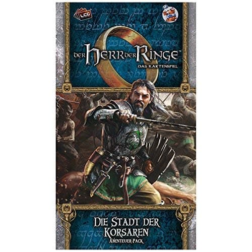 Image of Fantasy Flight Games Asmodee, The Lord Of The Rings: Lcg - The City Of The Corsairs, Expansion, Card Game, Deck Building, 2 Players, Ages 14+, 30+ Minutes, German