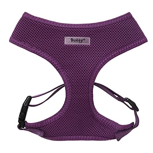 Image of Bunty Small No Pull Dog Harness - Soft, Breathable, Durable, Adjustable Vest Harnesses, Lightweight, Anti Pull - Small, Purple