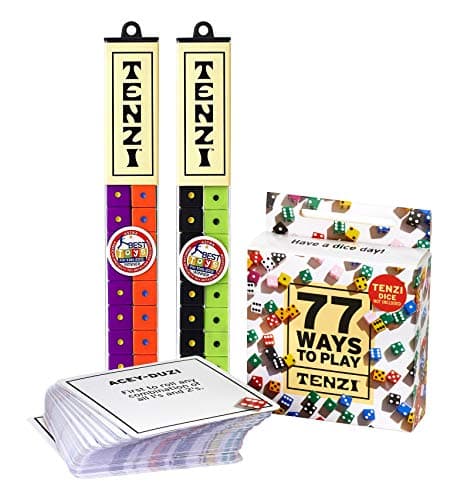 Image of Tenzi 2 Pack For 8 Players - 8 Sets Of Ten Dice With Bonus 77 Ways To Play