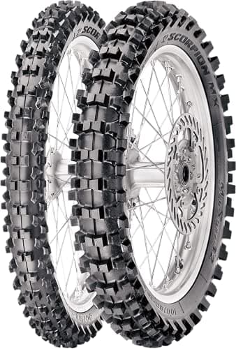 Image of GOMME PNEUMATICI SCORPION MX32 MID SOFT 90/100 R16 51M PIRELLI