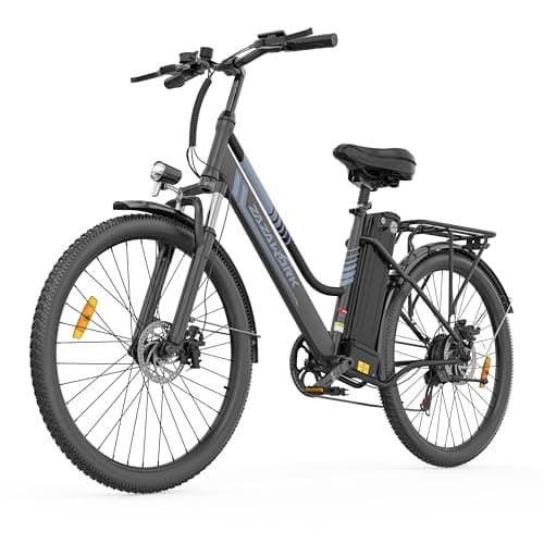 Image of Electric Bike for Adults, 250W Rear Motor Electric Bicycle with 36V 20AH Battery, 80-120km Long Range, 7-Speed & 3 Riding Modes, 25km/h Electric Hybrid Bike for Men Women City Commute (c26pro Black)